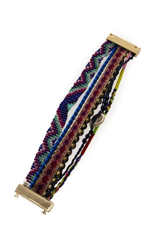 Tribal Multi-Media Bracelet