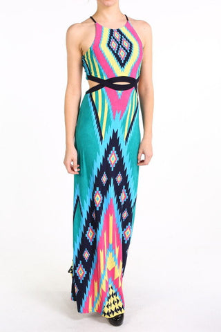 Tribal Maxi Dress