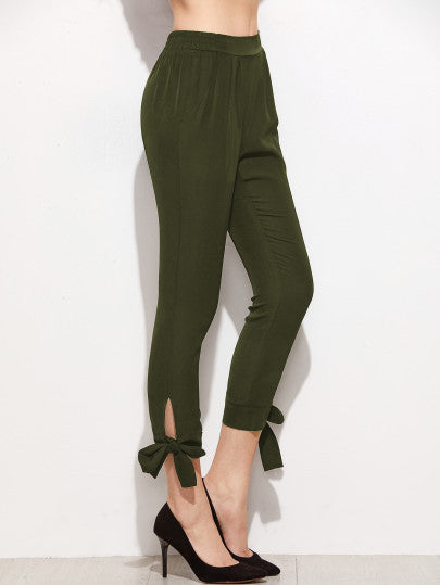 Maddie Tie Hem Pants