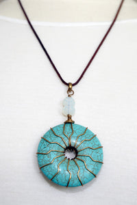 Sundial Necklace