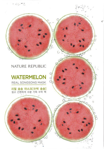 Nature Republic Korean Watermelon Real Songsong Mask